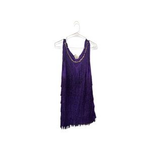 Purple Flapper Dress